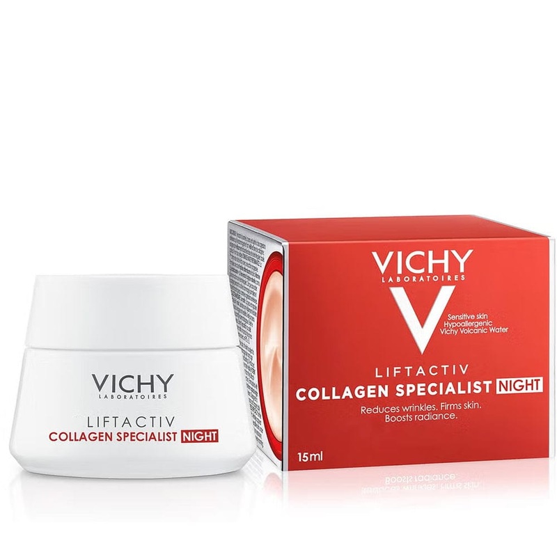 Vichy Liftactiv Collagen Specialist Night Cream 15ml GWP