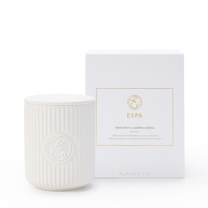 ESPA Bergamot & Jasmine Scented Candle 240g