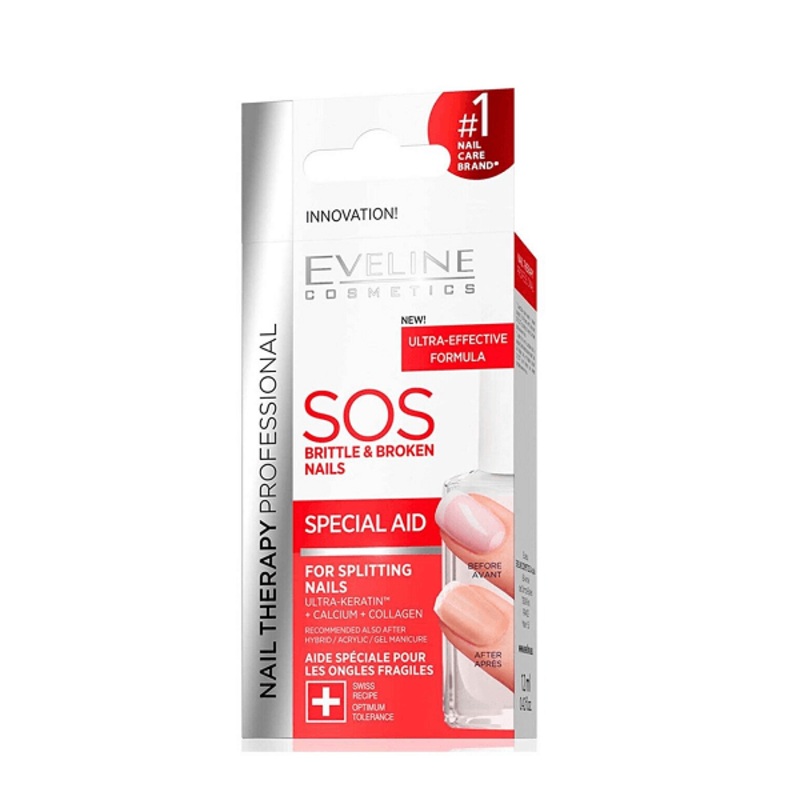 Eveline – Nail Therapy SOS Brittle & Broken Nails Special Aid