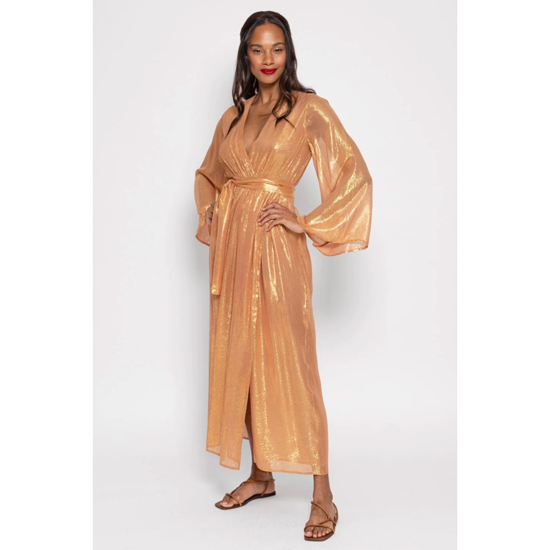 HONORINE Golden Goddess Maxi