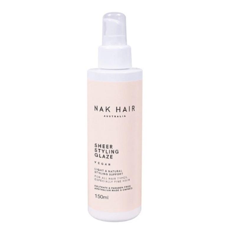 NAK HAIR SHEER STYLING GLAZE 150ML *CLEARANCE