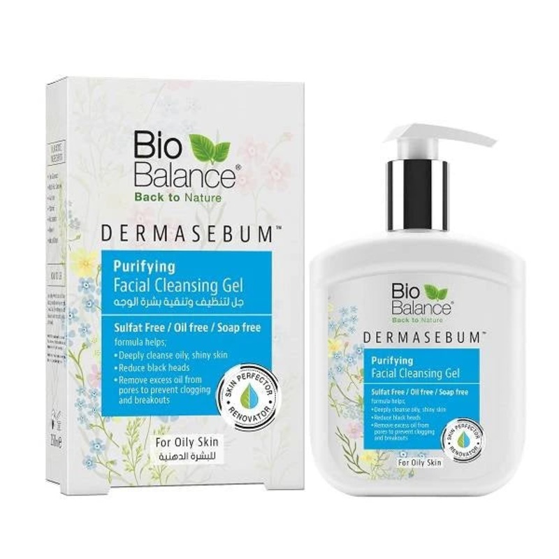 Bio Balance Derma Sebum Purifying Facial Cleansing Gel 250ml