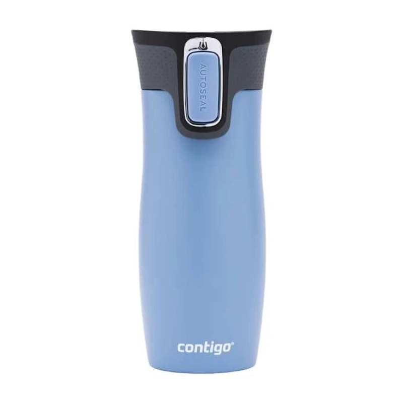 Contigo Autoseal West Loop Vacuum Insulated Stainless Steel Travel Mug 470 ml, Earl Grey