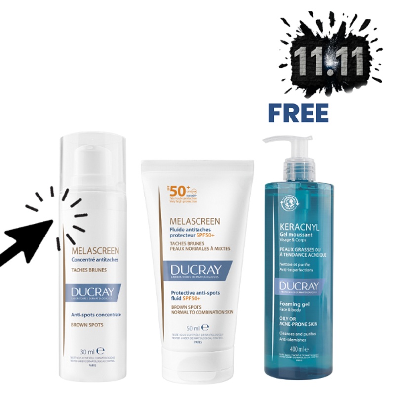 Ducray – Melascreen Concentrate & Fluid SPF50+ Bundle