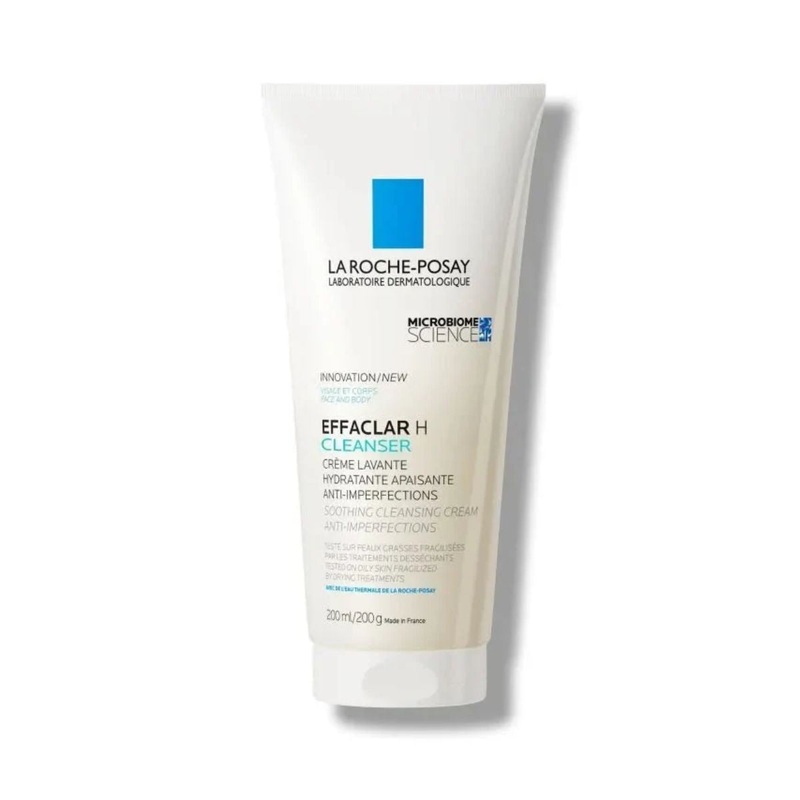 La Roche-Posay Effaclar H Cleansing Cream for Oily, Blemish-Prone Skin 200ml