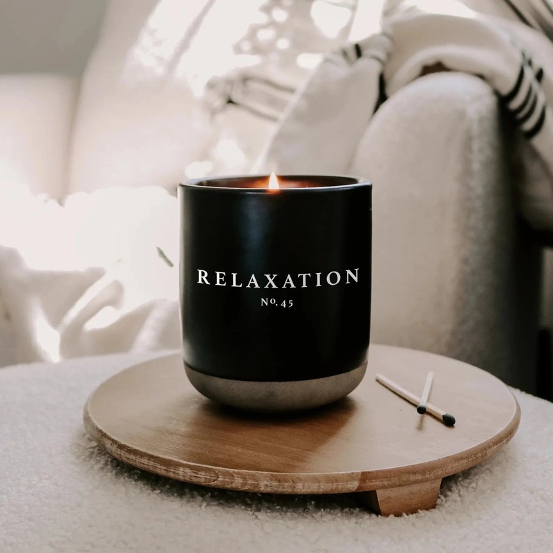 Sojawachskerze “RELAXATION” SWEET WATER DECOR