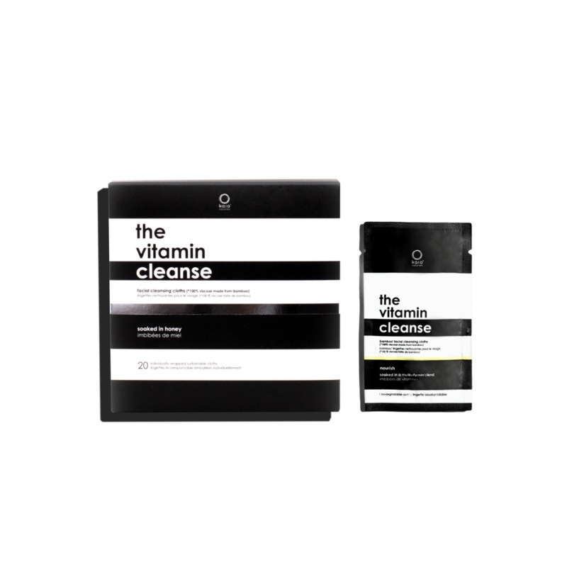 Vitamin Cleanse – Bamboo Facial Cleansing Cloths