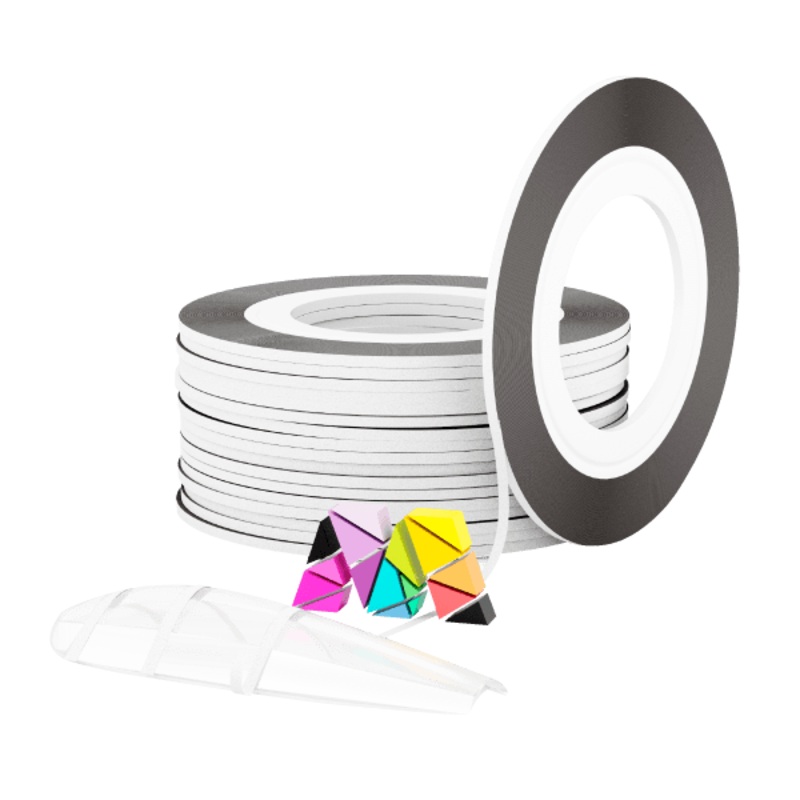 White Striping Tape – 1mm