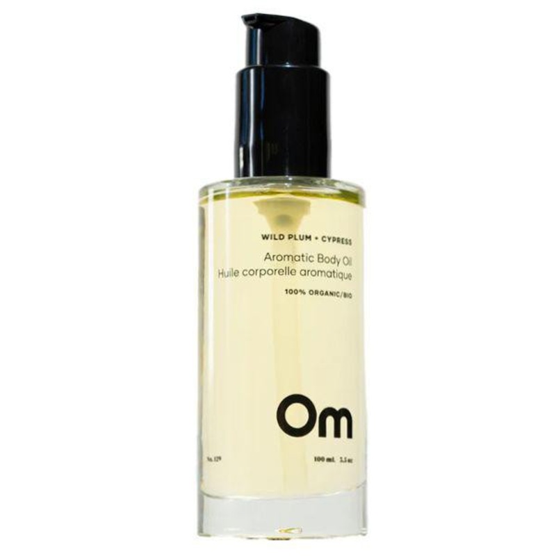Om Organics — Wild Plum + Cypress Aromatic Body Oil 3.5oz