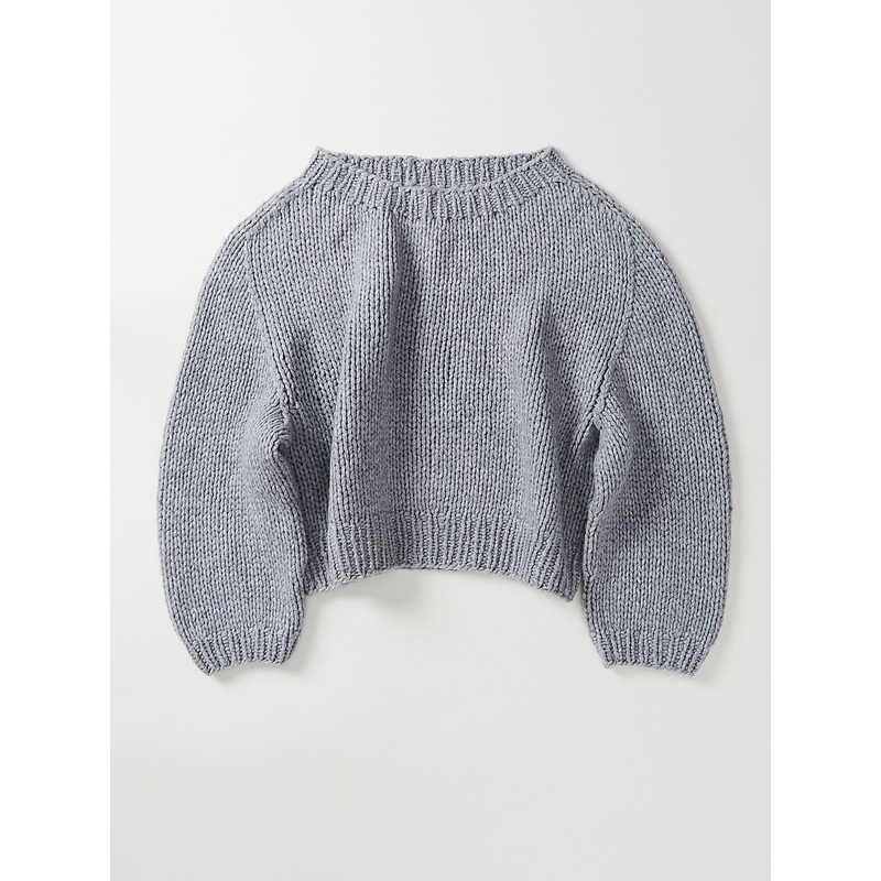 Honey Sweater in Grey Melange