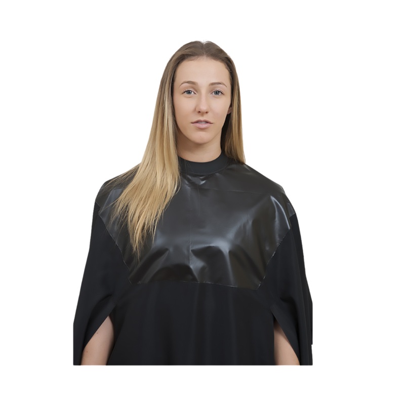 GLIDE HALF & HALF CAPE WITH STRETCH NECK