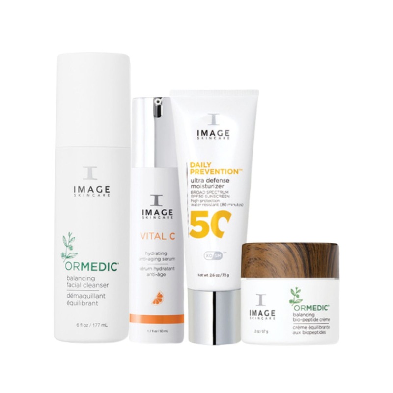 IMAGE Skincare Radiant Night, Morning Bright Ormedic Gift Set