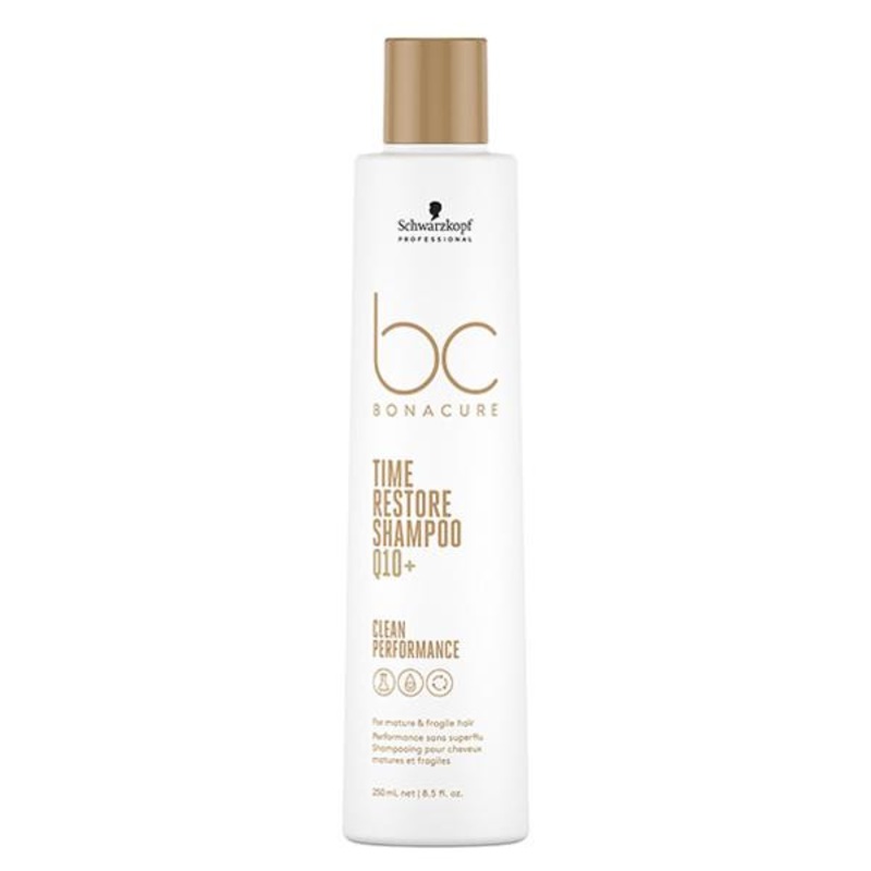 Schwarzkopf – Bonacure — Q10+ Time Restore – Shampoo 8.5oz
