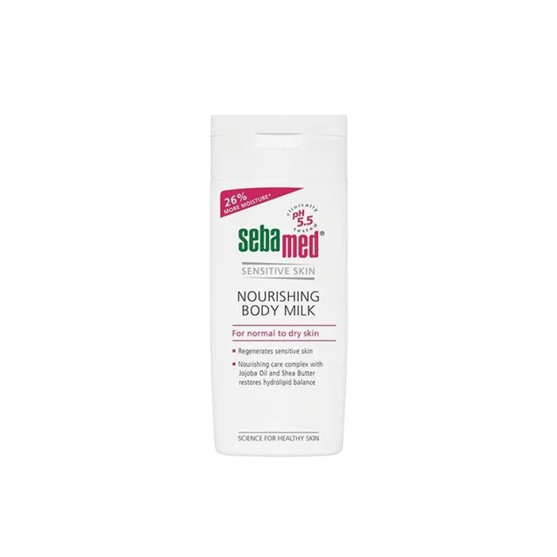 Sebamed Sensitive Skin Nourishing Body Milk For Normal To Dry Skin 200ml