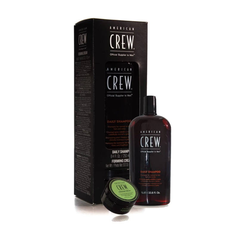 AMERICAN CREW GROOMING COLLECTION DAILY SHAMPOO AND FORMING CREAM