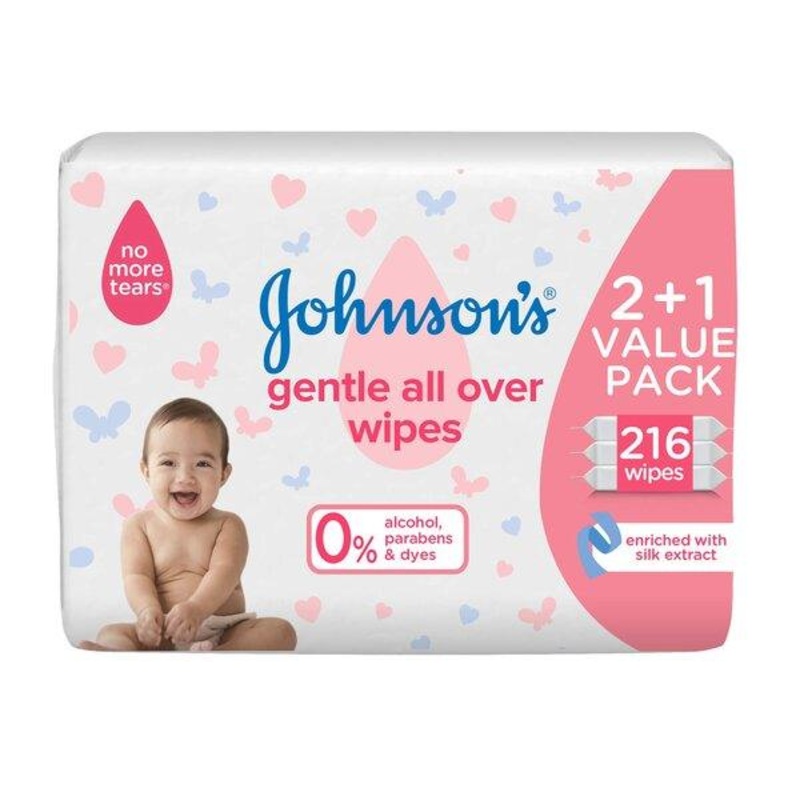 Baby Johnson’s – Gentle All Over Wipes
