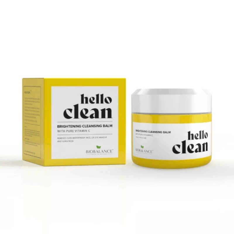 Bio Balance Hello Clean Brightening Cleansing Balm With Pure Vitamin C 100ml