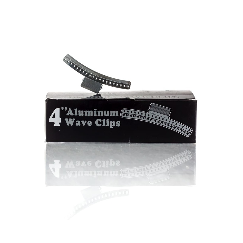 DATELINE PROFESSIONAL FINGER WAVE CLAMPS BOX OF 24 4″
