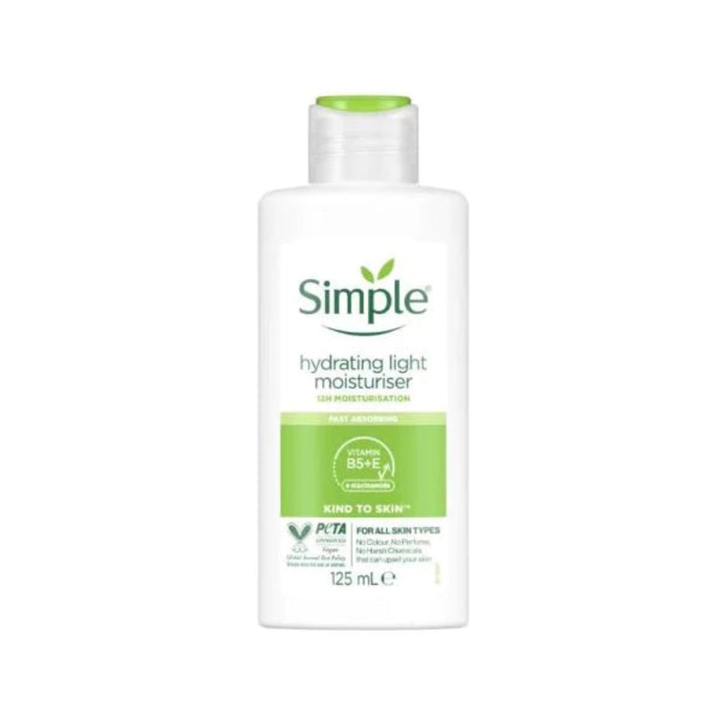 Simple Hydrating Light Moisturiser Cream 125ml