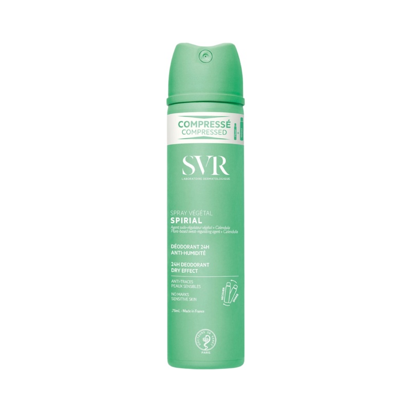 SVR – Spirial Vgtal 24H Aluminium Free Deodorant Spray 75ml