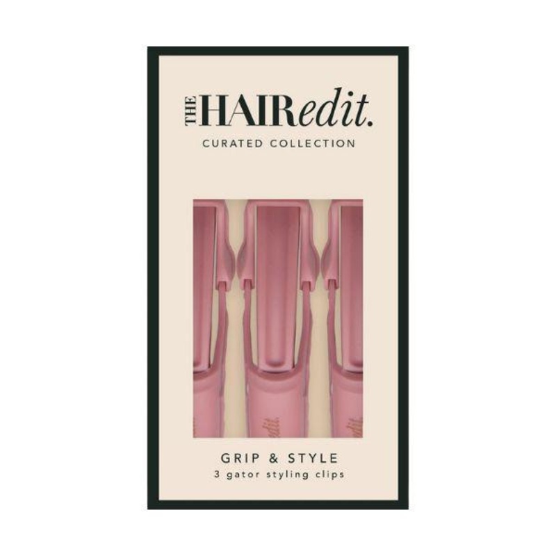 THE HAIR edit — Grip & Style Gator Clip 3pk