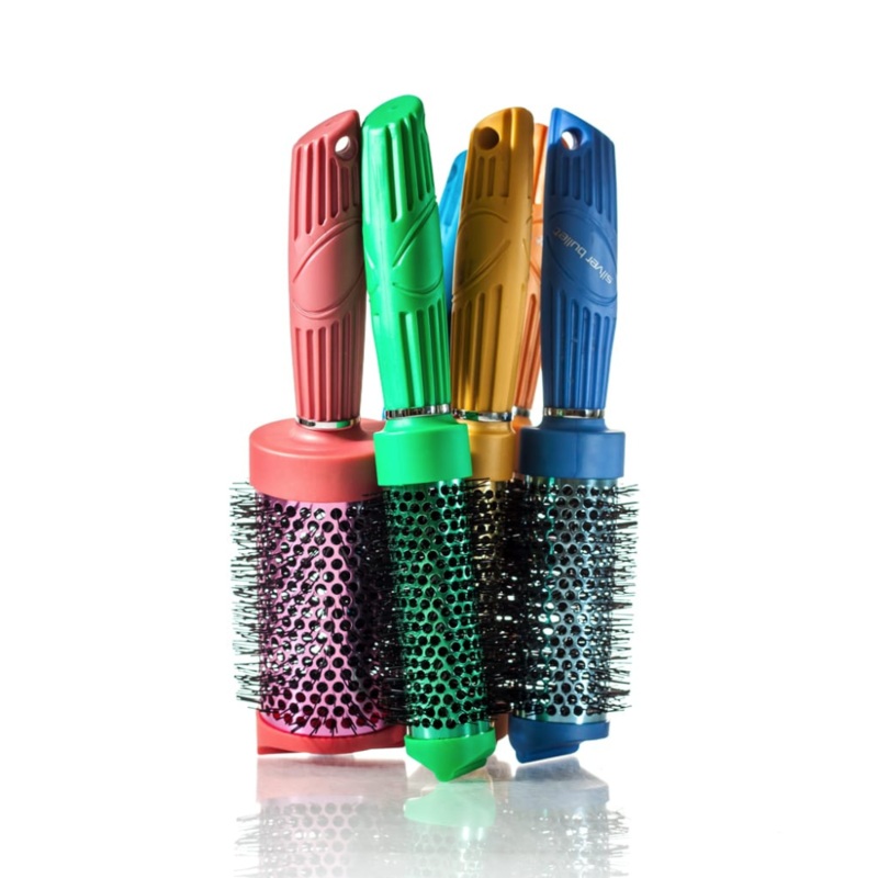 BRUSHWORX HOT TUBE RADIAL HAIR BRUSH SET 6 PACK