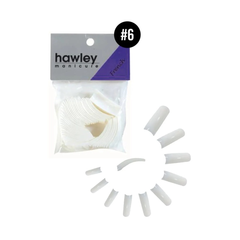 HAWLEY MANICURE FRENCH WHITE TIPS 50PK #6