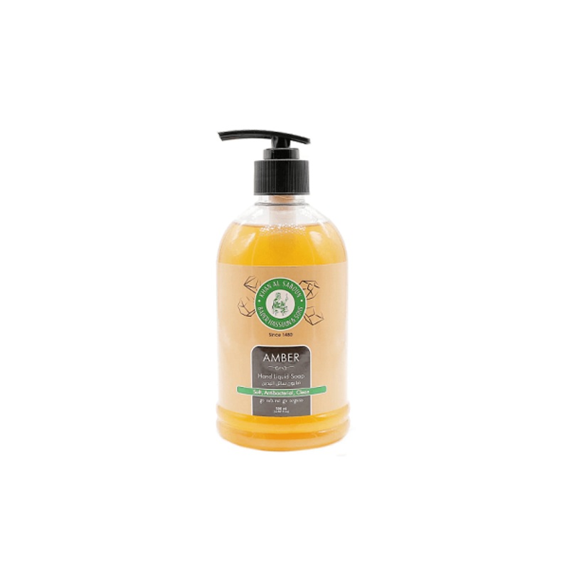 Khan Al Saboun – Hand Liquid Soap Amber
