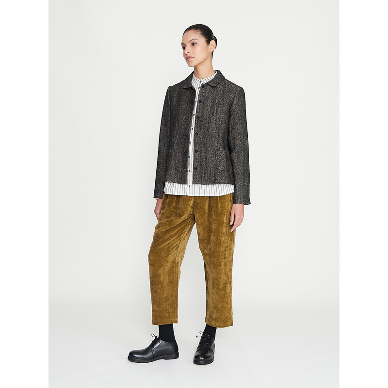 Cotton Trousers in Forest