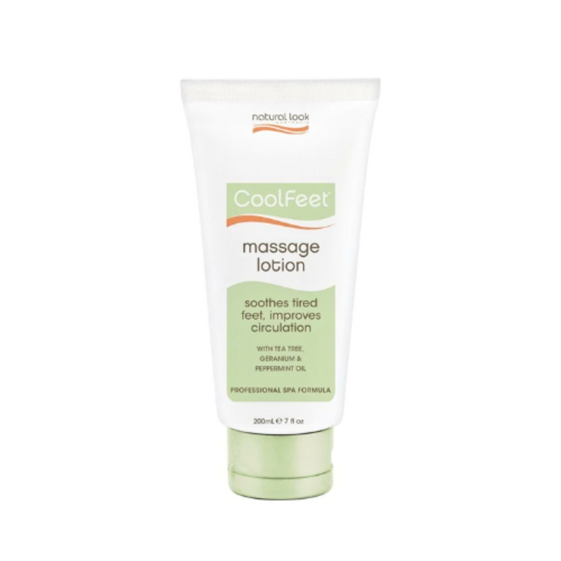 NATURAL LOOK Cool Feet Massage Lotion  |  Various Sizes