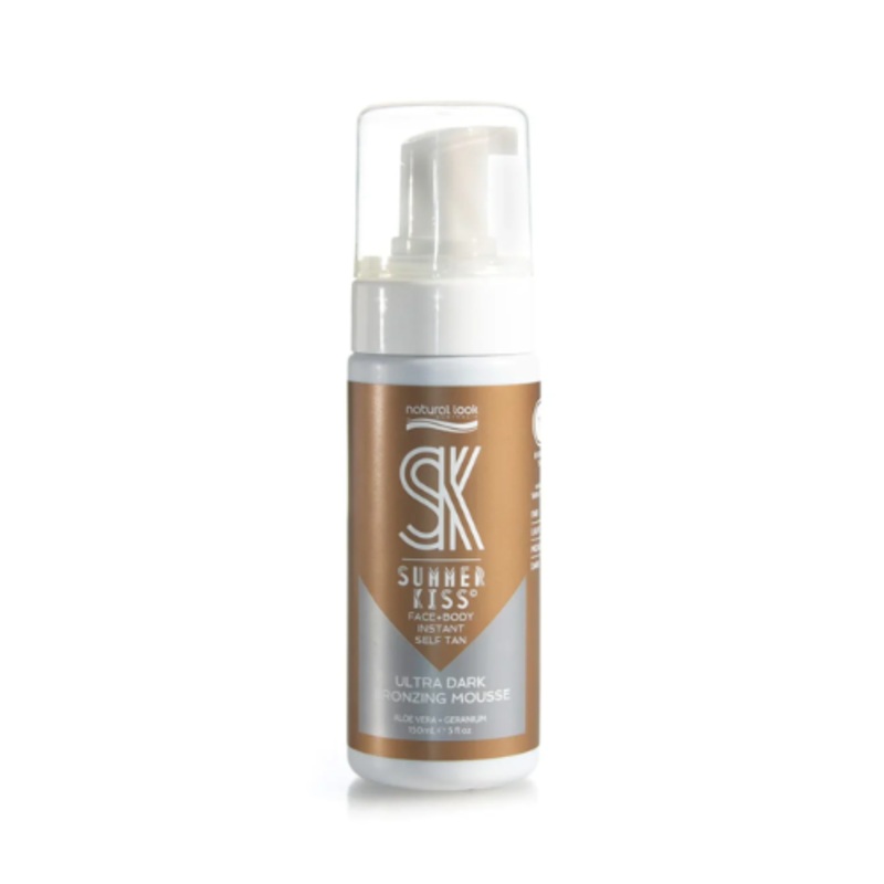 NATURAL LOOK SUMMER KISS ULTRA DARK BRONZING MOUSSE 150ML *CLEARANCE