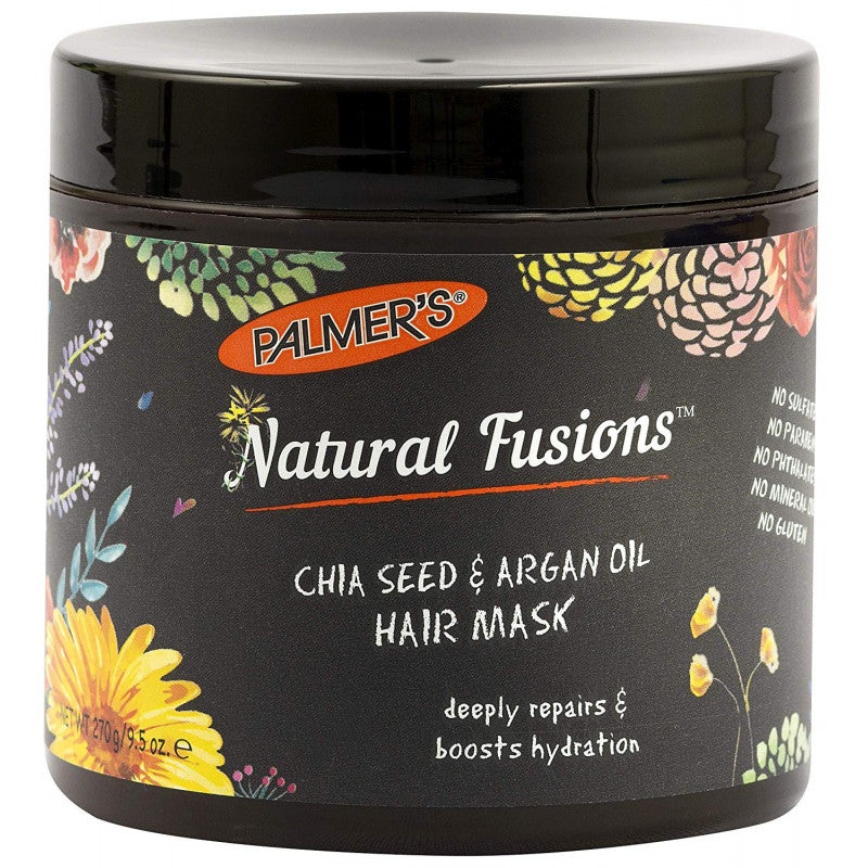 Palmer’s Natural Fusions Chia Seed & Argan Oil Hair Mask Jar 270g