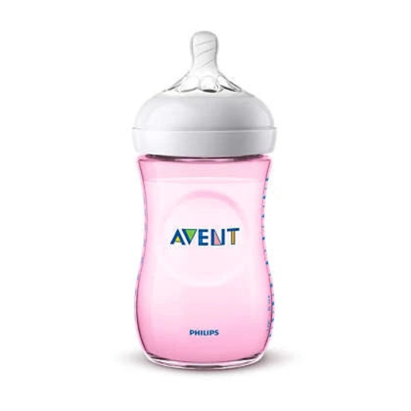 Philips Avent Bottle Natural 260 ml – Pink