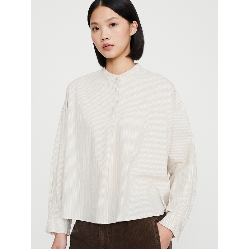 Simple Big Yoke Shirt in A Style