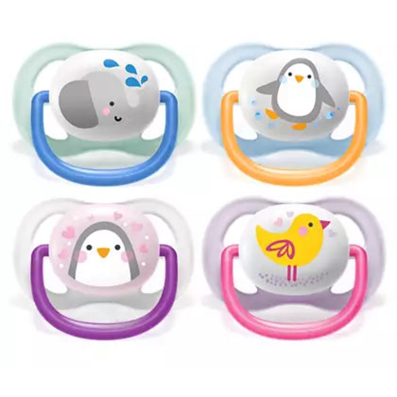 Philips Avent Pacifier Ultra Air 0-6m Animals – 2 Pieces