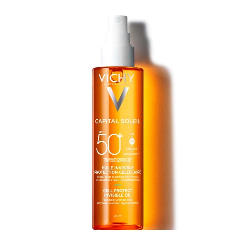 Vichy Capital Soleil Cell Protect Invisible Oil SPF50 200ml