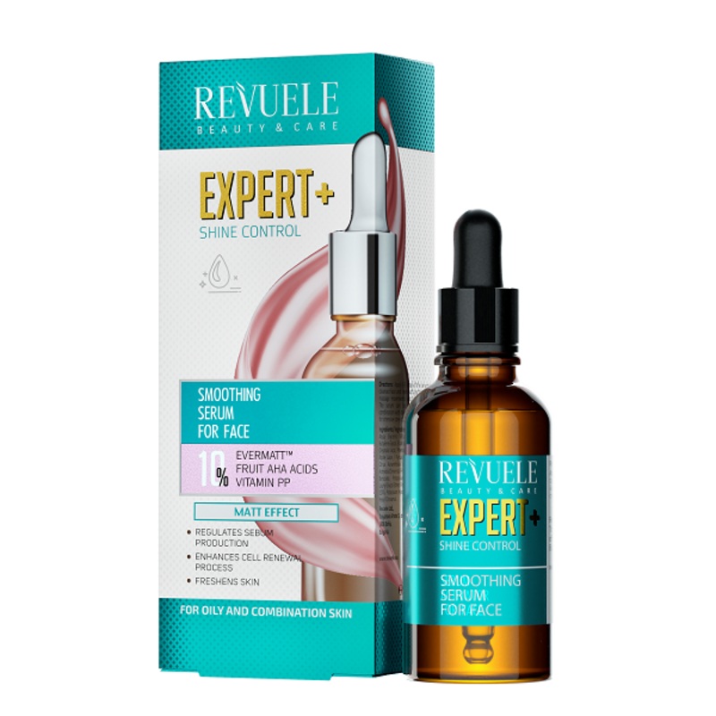 Revuele – Expert+ Shine Control Smoothing Serum For Face
