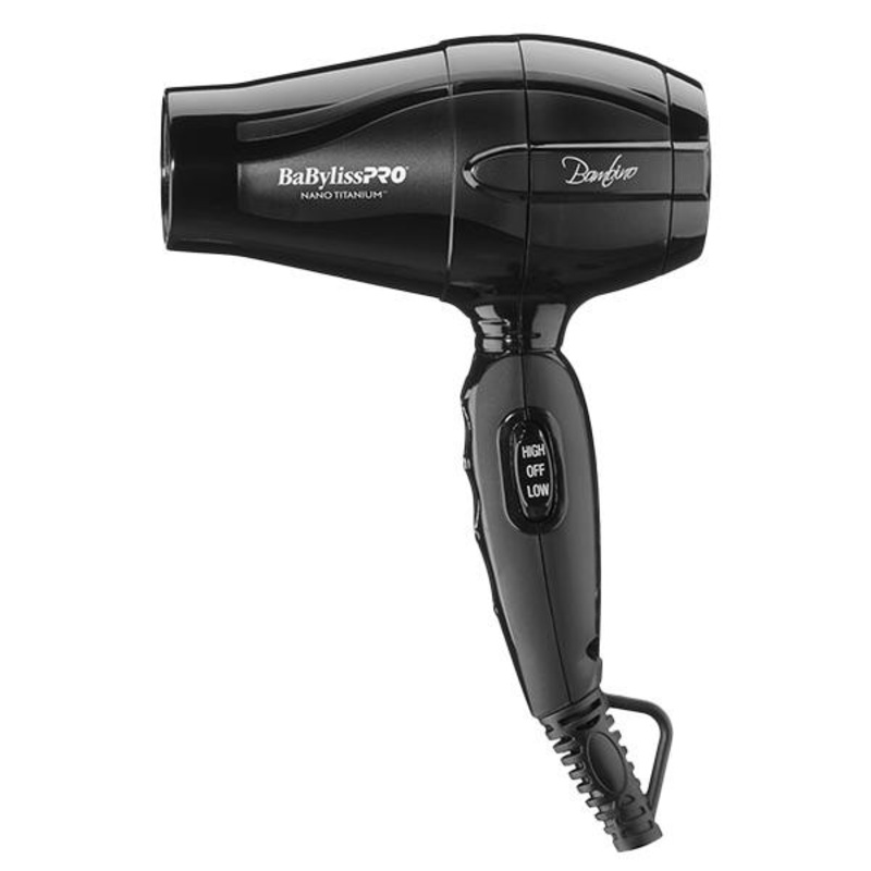 Babyliss Pro — “Bambino” Nano-Titanium micro travel hair dryer