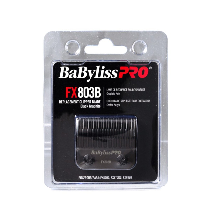 BABYLISS PRO FX803B REPLACEMENT CLIPPER BLADE – BLACK GRAPHITE