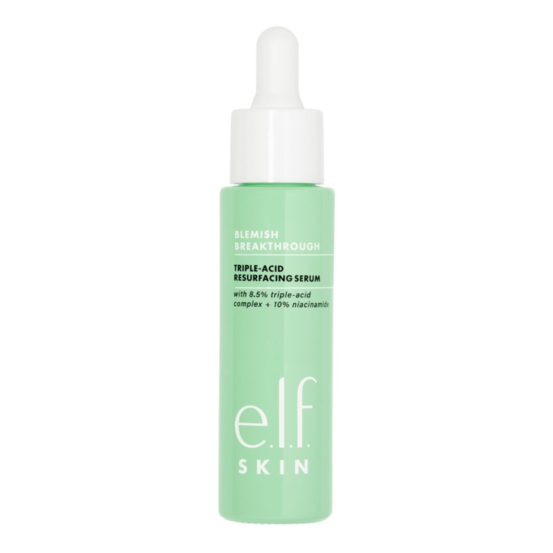 e.l.f. Blemish Breakthrough Triple-Acid Resurfacing Serum.