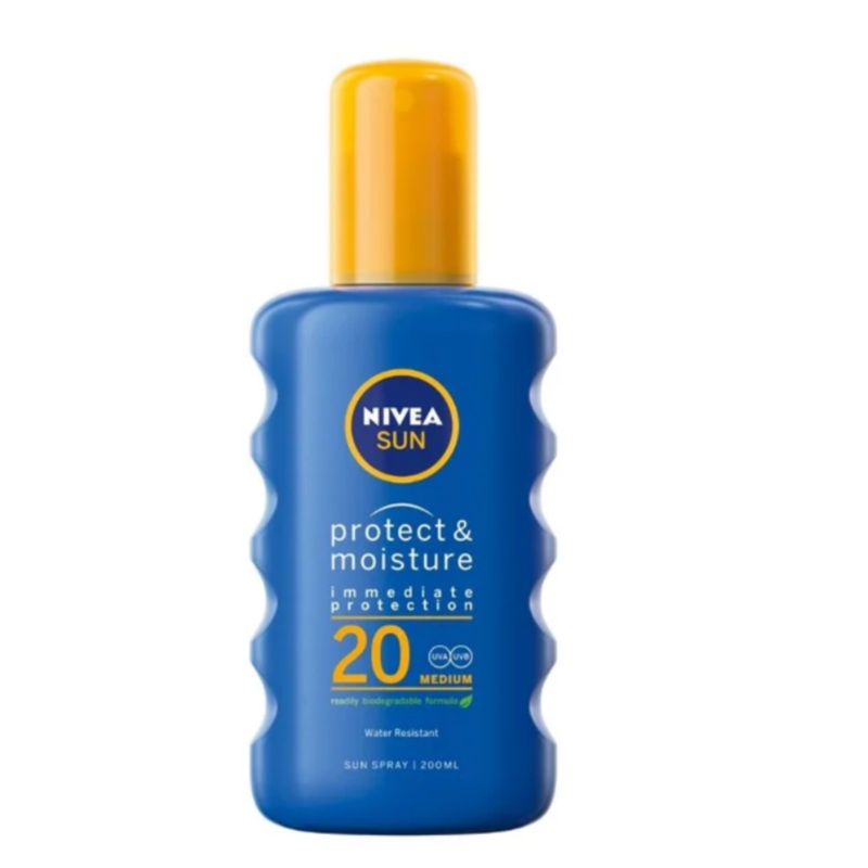 Nivea Protect & Moisture Sun Spray SPF20