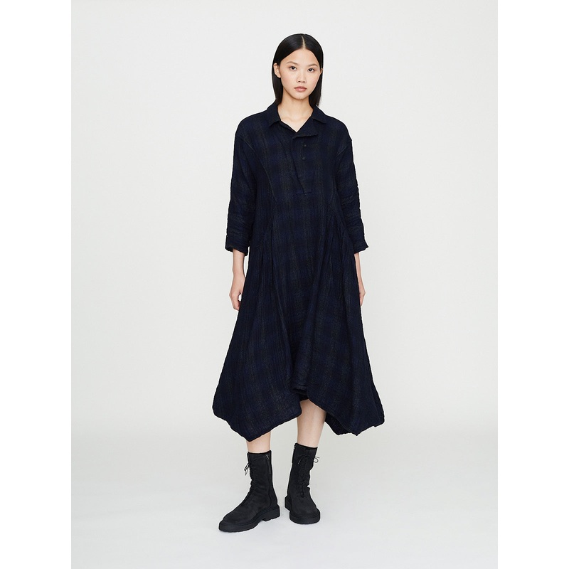 Robe de Berger in Navy Mix