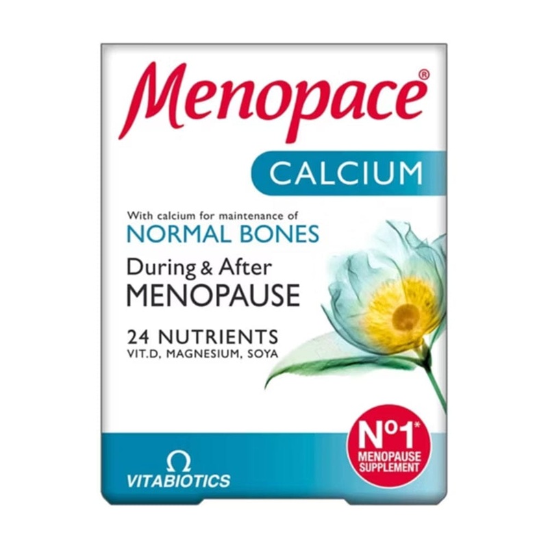 Vitabiotics Menopace Calcium 60 Tablets