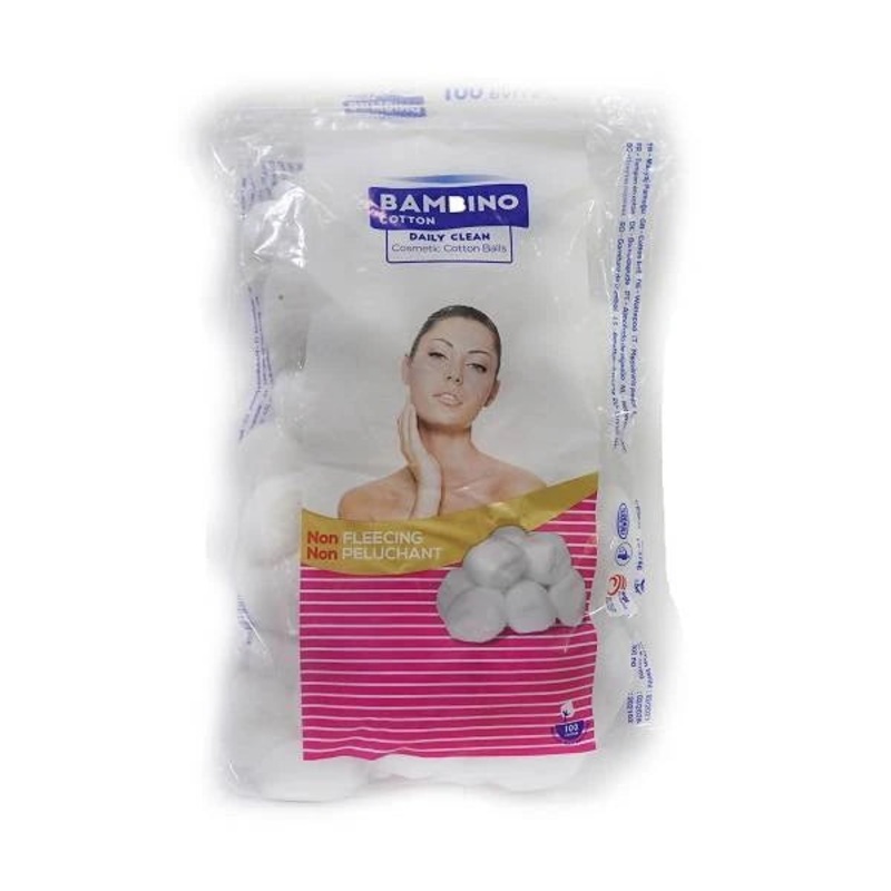 Bambino Cotton Balls 100 Pcs
