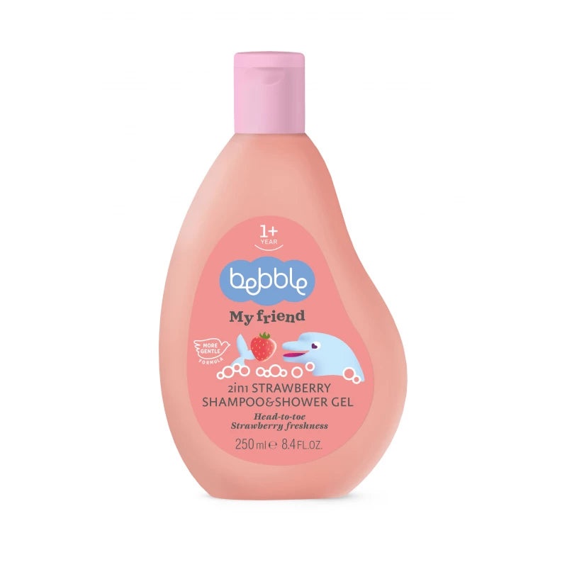 Bebble My Friend 2 in 1 Strawberry Shampoo & Shower Gel 250ml