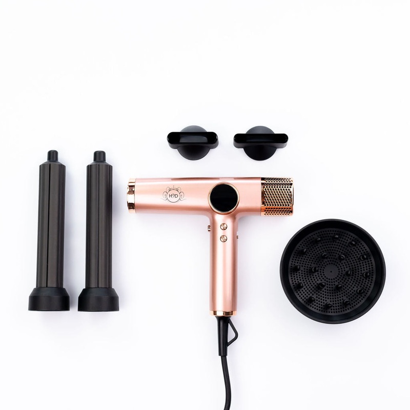 H2D XTREME FOUR IN ONE HAIR DRYER + STYLER ROSE GOLD