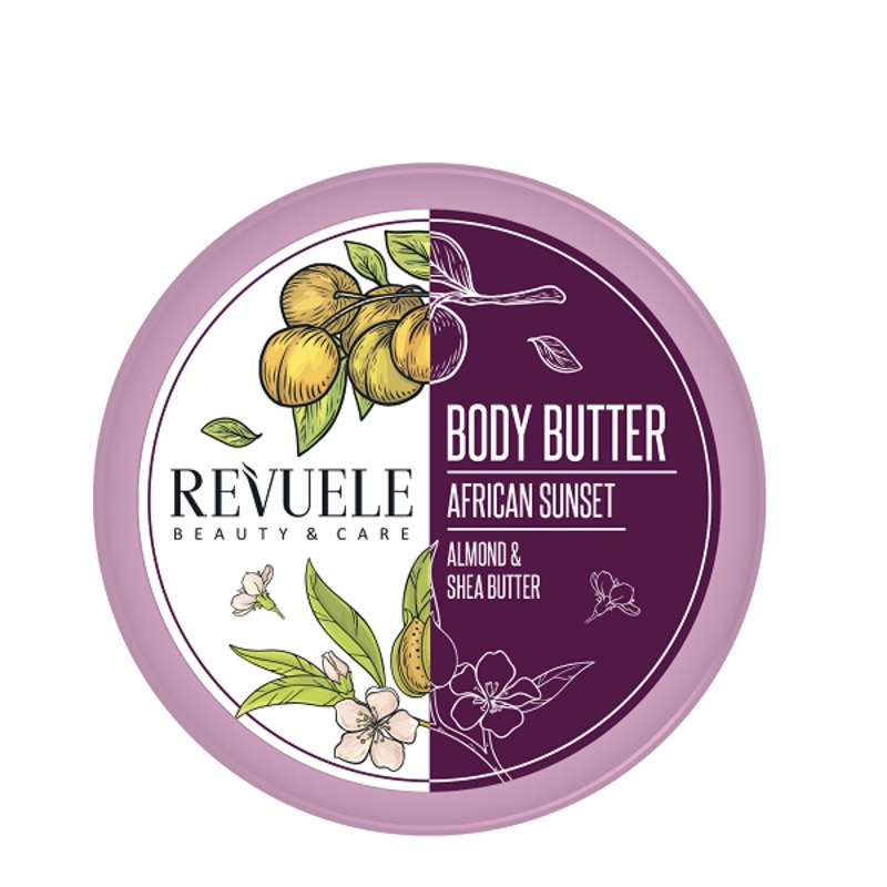 Revuele – Body Butter African Sunset Almond & Shea Butter