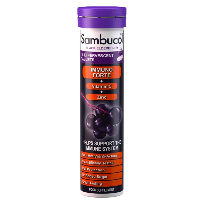 Sambucol – Immuno Forte Effervescent 15 Tablets