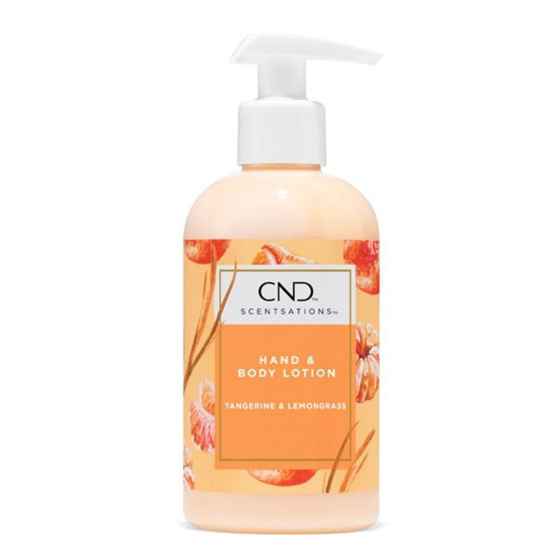 CND — Hand and Body Lotion – Tangerine & Lemongrass 8.3oz