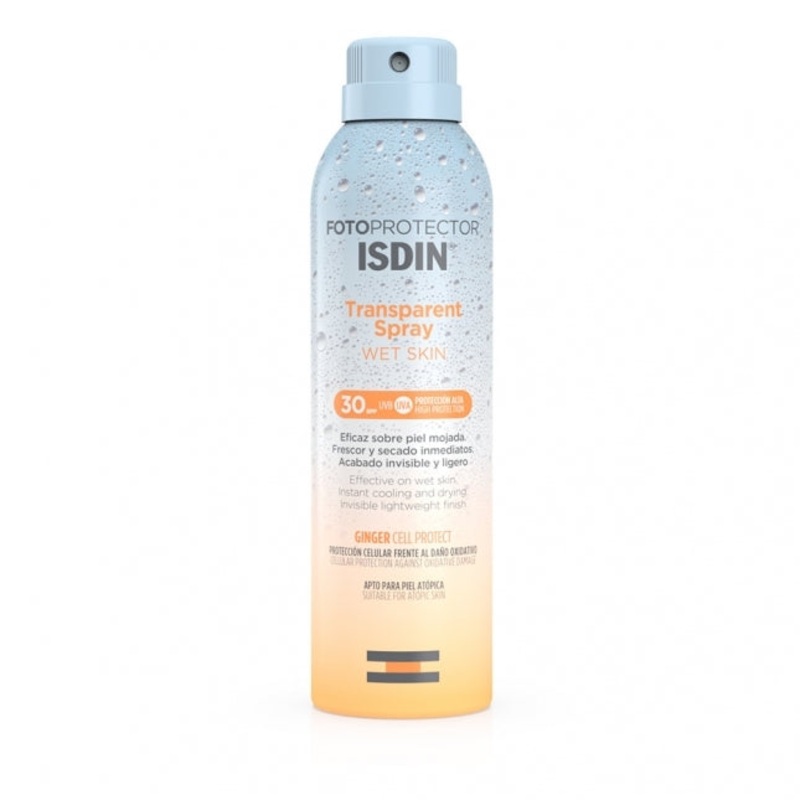 ISDIN Transparent Spray Wet Skin SPF50+ 250ml